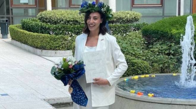 Cava de' Tirreni: auguri alla Dott.ssa Federica Di Giovanni per la laurea magistrale in "Governance dell'emergenza", Scienze della Politica