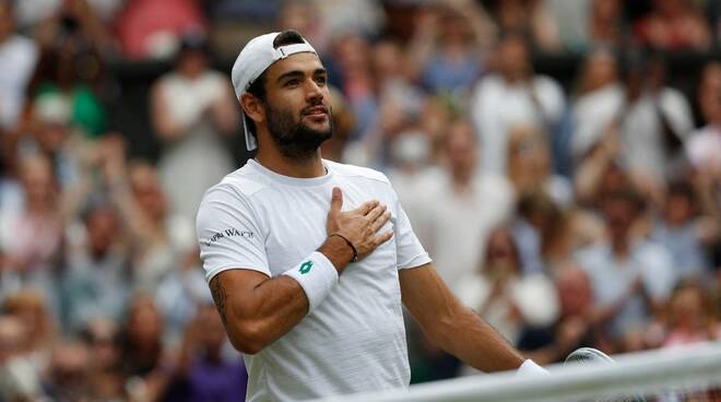 Il tennista Matteo Berrettini costretto a rinunciare alle Olimpiadi di Tokyo per un infortunio muscolare