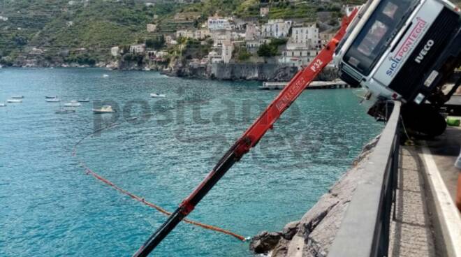 incidente drammatico Via Torricella fra Minori e Maiori 