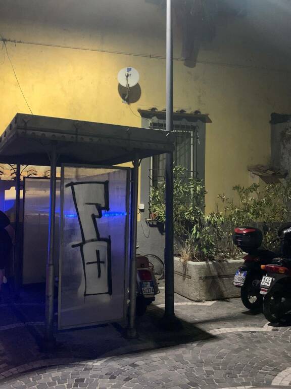 Maiori muri imbrattati dal turista tedesco