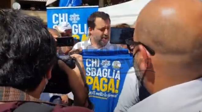 Salvini a Sorrento