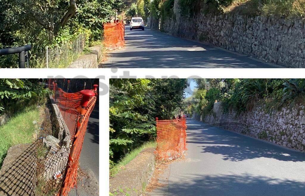 vico equense strade dissestate e cantieri