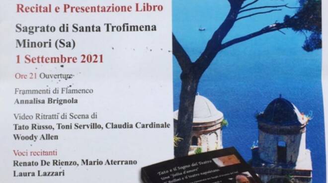 A Minori Tato il sogno del teatro una "follia d'amore" il bellini e il teatro napoletano