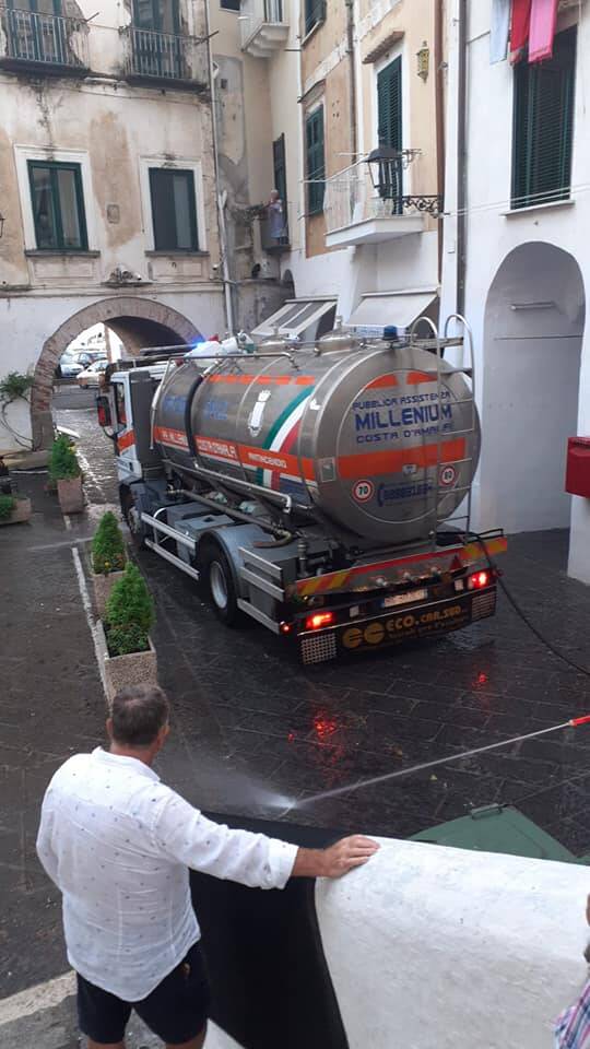 Atrani, i ringraziamenti del Comune a quanti si sono prodigati per fronteggiare l'emergenza meteo 