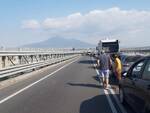 Castellammare di Stabia: incidente sul viadotto, traffico da Sorrento in direzione Napoli