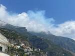 Incendio Positano sopra Nocelle