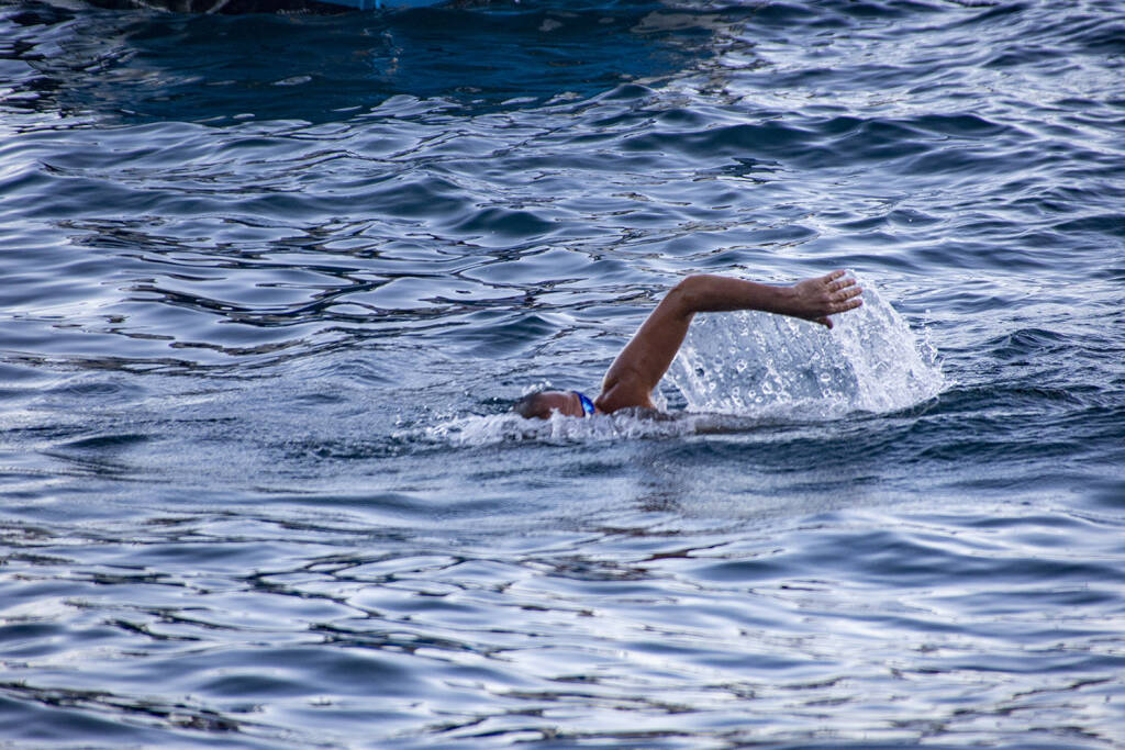 Salvatore Cimmino giro d'Italia a Nuoto