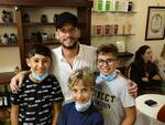 Dries Mertens ad Amalfi per festeggiare il compleanno della moglie