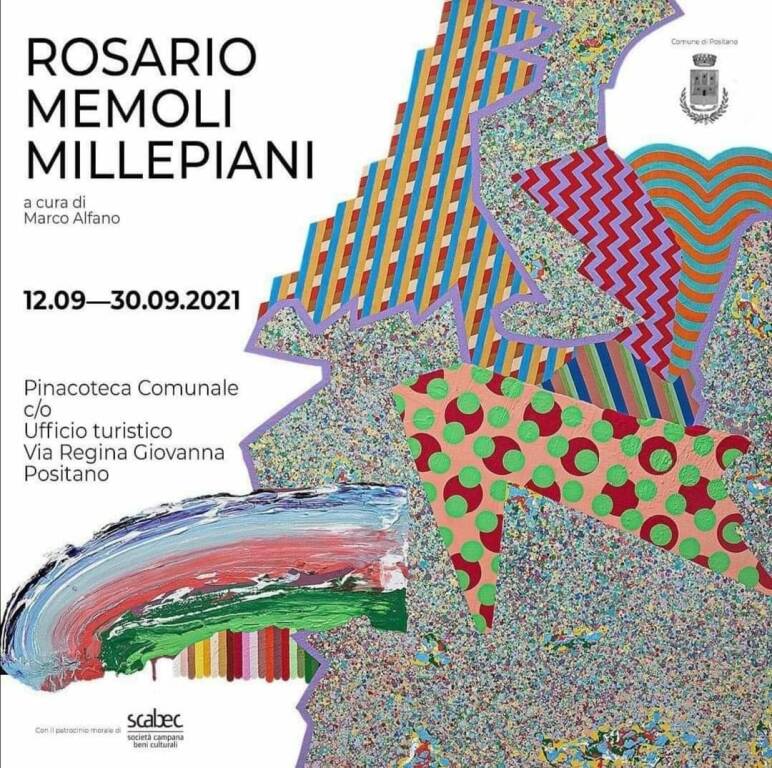 I Millepiani di Rosario Memoli in mostra a Positano