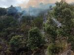 Incendio in Costiera: fiamme tra Conca dei Marini e Vettica di Amalfi