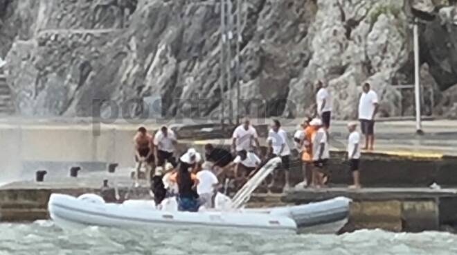 Positano mare mosso a rischio le vie del mare 