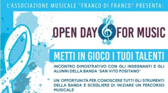 Positano: Open Day for Music