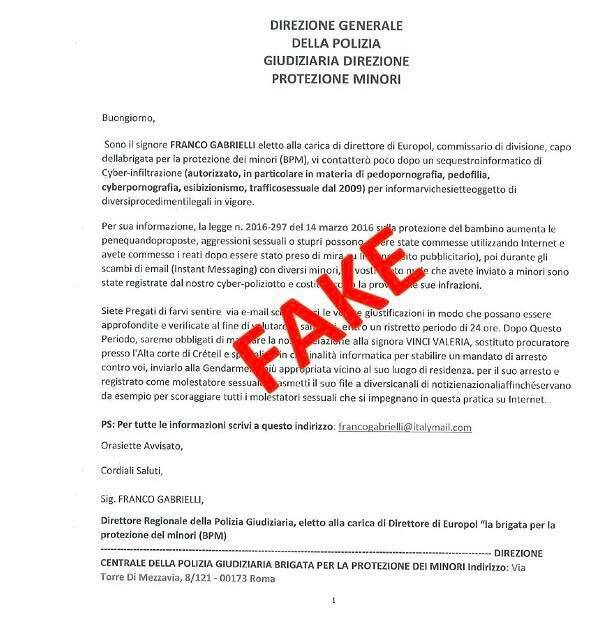 Campagna di phishing attraverso una falsa email. L’avviso della Polizia Postale