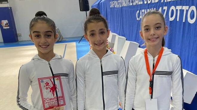 Ginnastica Ritmica, Maia Lucilla Cammarota regina Allieve 2 del Sud