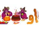 Il Doodle di Google di oggi celebra Halloween!
