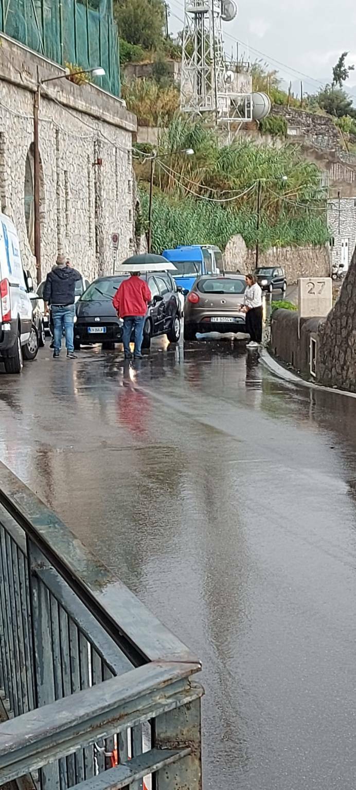 Incidente ad Amalfi zona Vettica