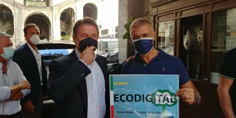 L'ex ministro Alfonso Pecoraro Scanio apprezza l'impegno di Sorrento per Ecodigital