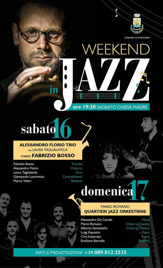 Positano, continua il "Weekend in Jazz" con Mario Romano