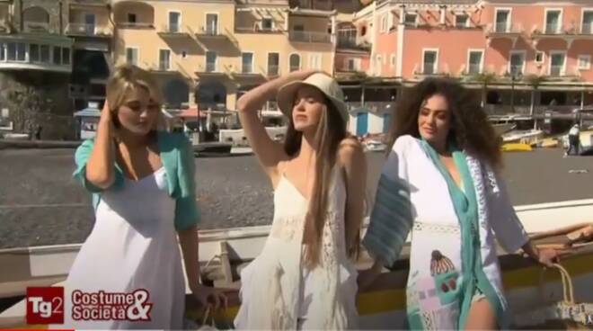 Positano e la Moda su TG2 Costume e Società 