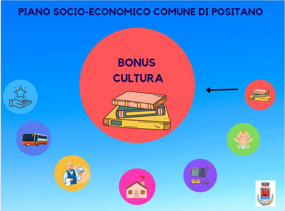 Positano, l'avviso per l'erogazione del bonus cultura per gli studenti