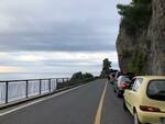 Semafori bloccati a Positano