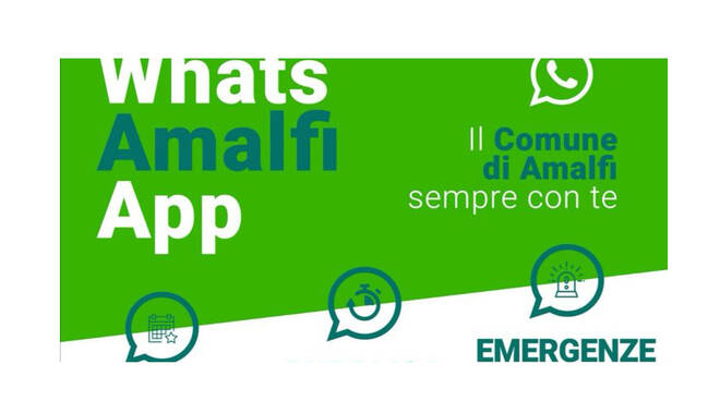 Amalfi, il servizio gratuito WhatsAmalfiApp compie due anni