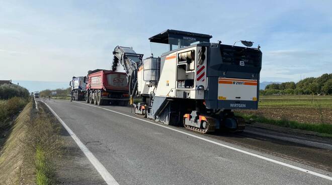 Anas: al via i lavori di nuova pavimentazione lungo la SS85 "Venafrana" in provincia di Caserta