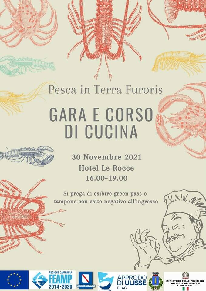 Furore, Pesca in Terra Furoris - Gara e corso di cucina. Ecco come partecipare 