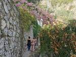 Positano, via Wilhelm Kempff verso il Cimitero