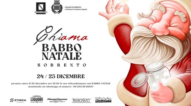 A Sorrento Babbo Natale arriva online