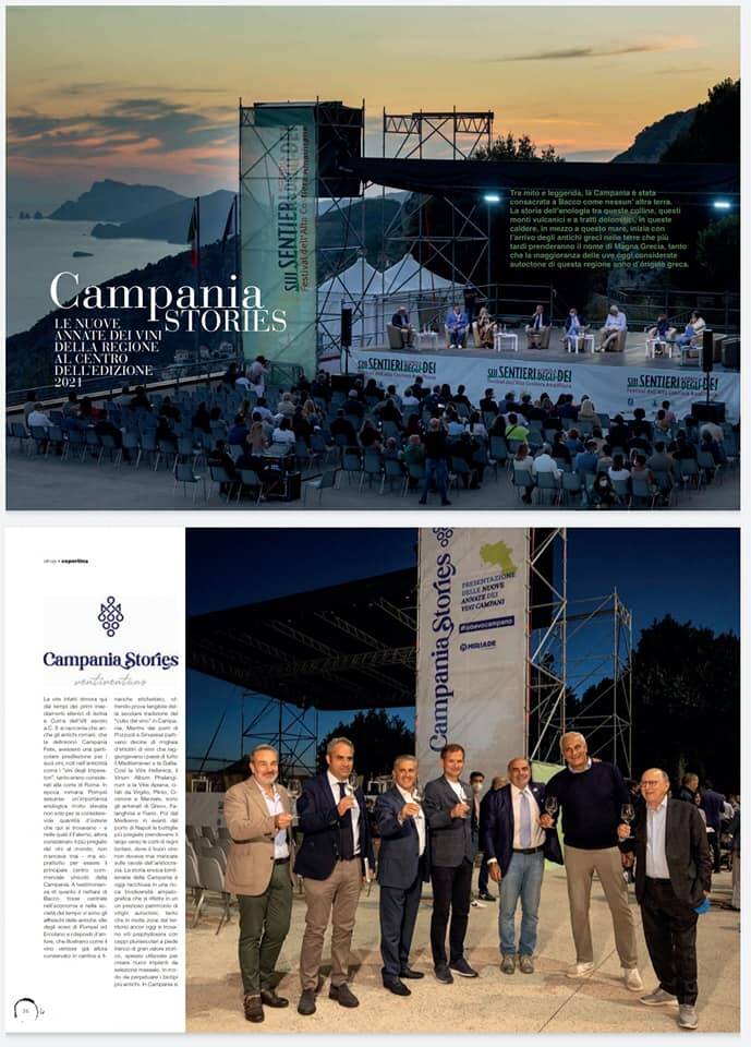 Agerola, la rivista di enogastronomia Oinos accende i riflettori sul Campus Principe di Napoli