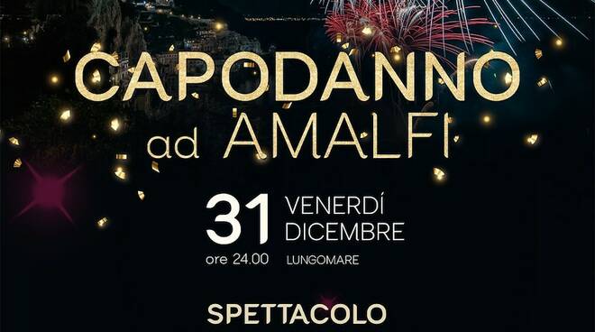 Capodanno con i fuochi ad Amalfi 