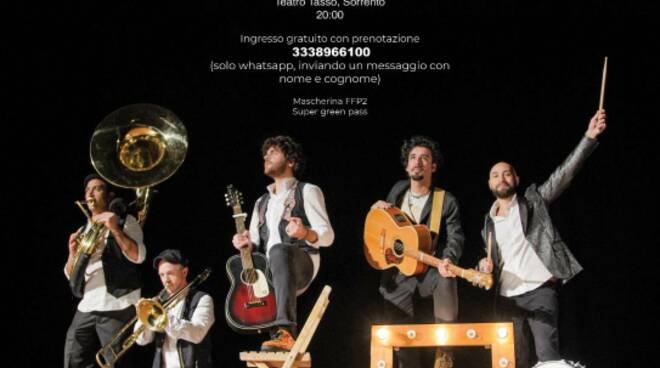 La Maschera torna a Sorrento, per celebrare l’Epifania al Teatro Tasso, con un brillante concerto gratuito, aperto a tutti.