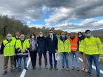 Riaperta al transito la tratta della strada statale 19 "delle Calabrie" ad Auletta, in provincia di Salerno