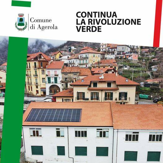 Ad Agerola continua la rivoluzione verde a favore dell'ambiente e contro lo spreco di risorse energetiche