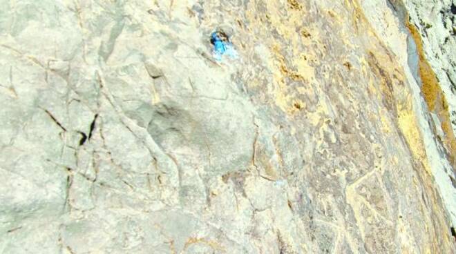 Punta Campanella, scritta osca e segno blu, un’importante chiarimento