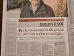 Giuseppe Fusco di Positano ed il suo rapporto con Eduardo, l'intervista sul Giornale