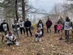 I volontari del WWF piantano 70 abeti sul Monte Faito, nel cuore del parco regionale dei Monti Lattari