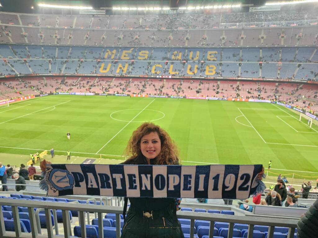 Monia Alloggio a Barcellona Napoli