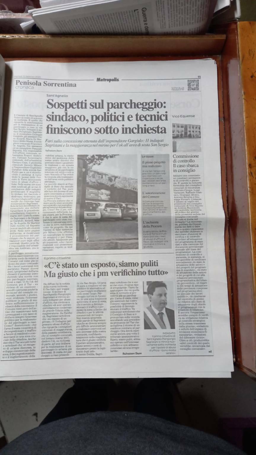 Repubblica e Metropolis su Sagristani