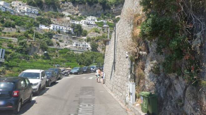 Amalfi, il 10 marzo lavori urgenti in via Pimenio Vescovo