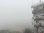 Napoli anche i Camaldoli nella nebbia