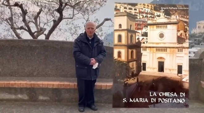 Positano, Don Raffì Celentano presenta il suo libro "La chiesa di S. Maria di Positano" 