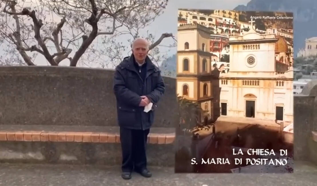 Positano, Don Raffì Celentano presenta il suo libro "La chiesa di S. Maria di Positano" 