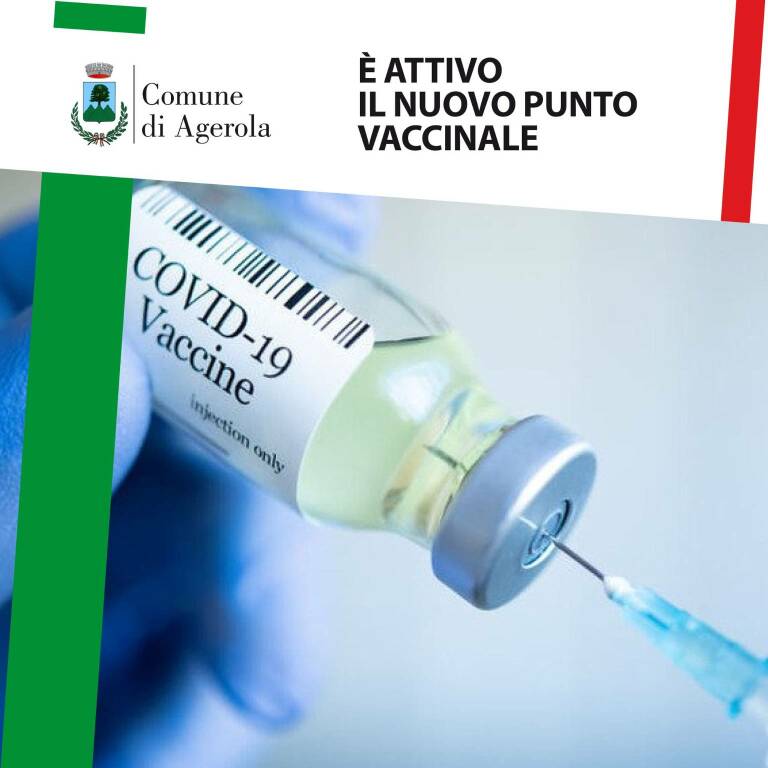 Agerola, attivo il nuovo Punto Vaccinale presso i locali della Misericordia di Agerola. Ecco il calendario delle attività