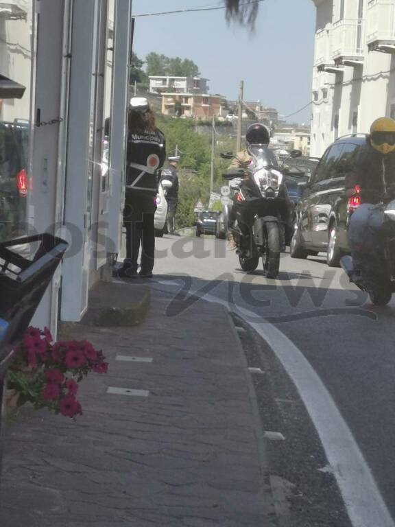 Piano di Sorrento/Positano: controlli della polizia municipale, stamattina due incidenti