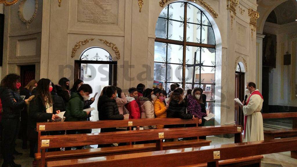 Positano la Via Crucis dei bambini 