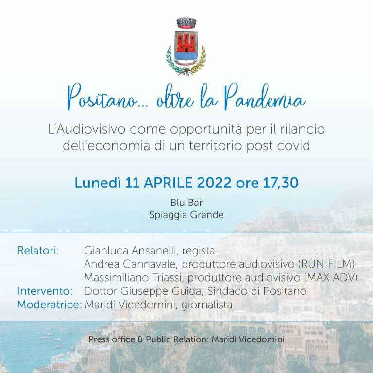 positano oltre la pandemia 11 aprile 