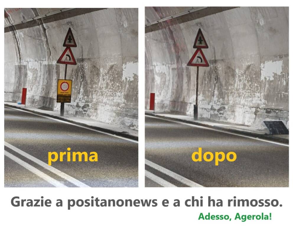 Strada riaperta: i ringraziamenti di Adesso Agerola a Positanonews