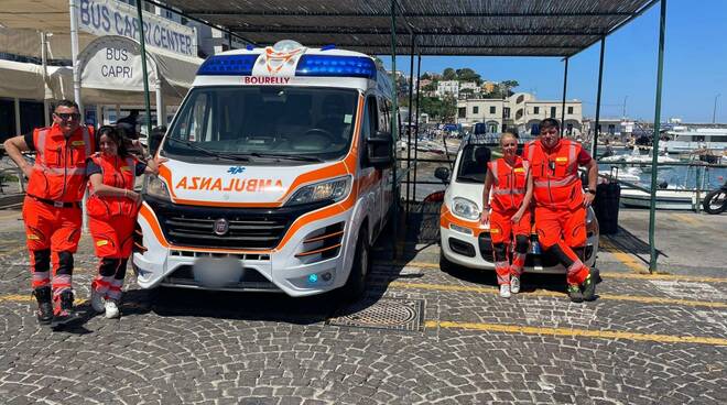 Capri: "Estate sicura" sull'isola con il presidio di pronto soccorso a Marina Grande